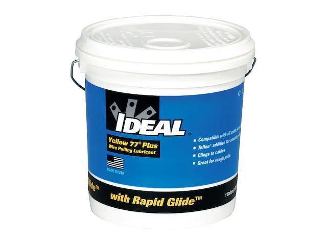 IDEAL 31-391 Wire Pulling Lubricant,1 gal. Bucket,Ylw