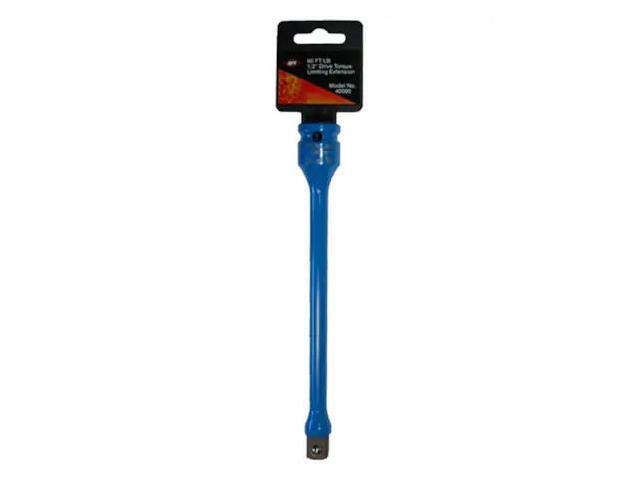 AMERICAN FORGE & FOUNDRY 40080 1/2 in Drive Torque Limiting Extension, Blue 80