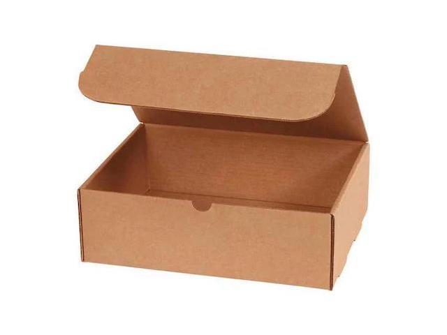 PARTNERS BRAND M1294K Literature Mailers, 12 1/8 x 9 1/4 x 4, Kraft,