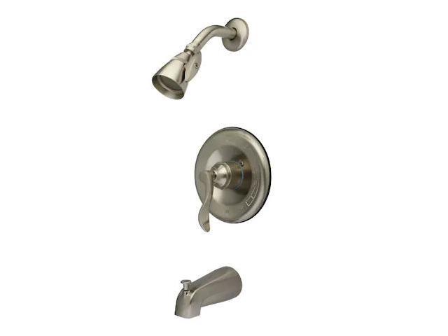 Kingston Brass KB1638DFL Single Handle Tub & Shower Faucet