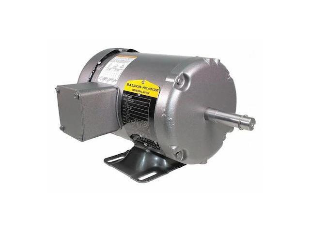 BALDOR ELECTRIC M3537 Motor,3-Ph,TEFC,1/2 HP,3450 RPM,Foot