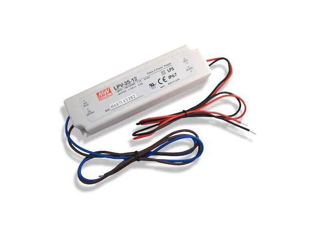 DIODE LED DI-0918-LPS3R LO-PRO Wet Loc Jct Box Driver Combo - 12V Constant Volt