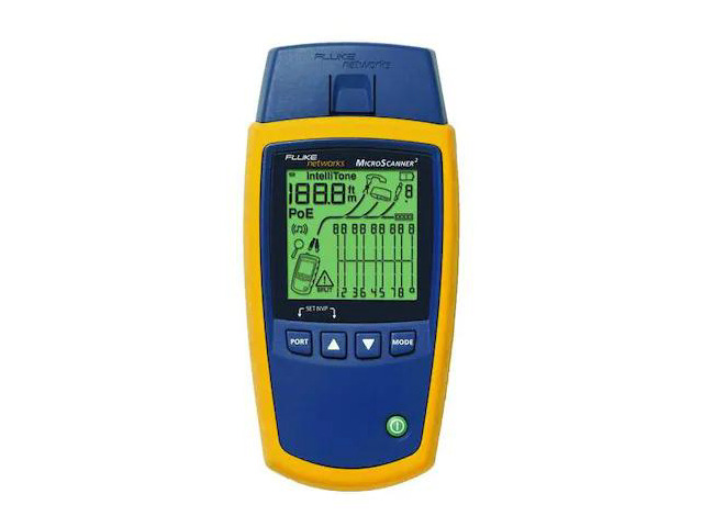 FLUKE NETWORKS MS2-100/WWG 3084165 Cable Tester, Verifier