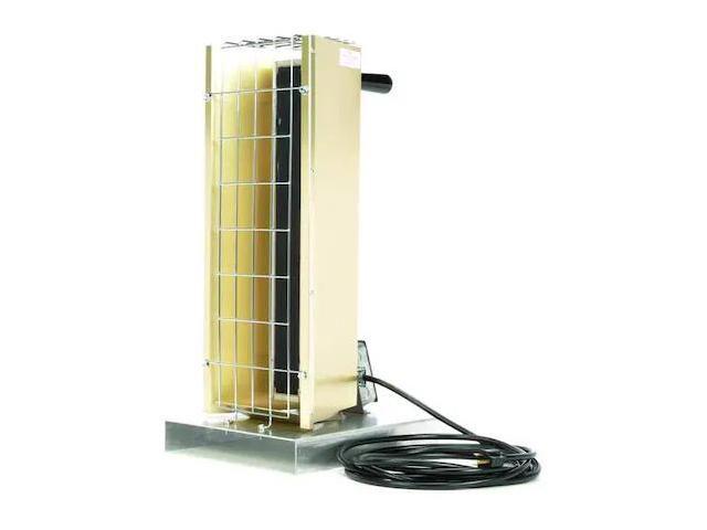 FOSTORIA FSP-1412-1C Electric Infrared Heater, 1 Phase, Aluminum, 4948 BtuH,