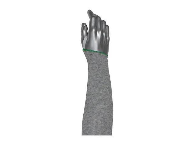 PIP 20-21DACP18-ET Cut-Resistant Sleeve,Gray,Knit Cuff