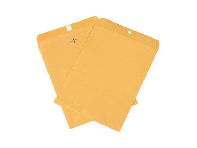 PARTNERS BRAND EN1004 Clasp Envelopes, 9 x 12, Kraft, PK500