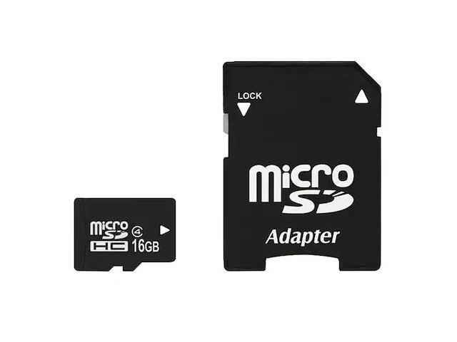 REED INSTRUMENTS RSD-16GB Memory Card w/Adapter,16GB Storage Cap.