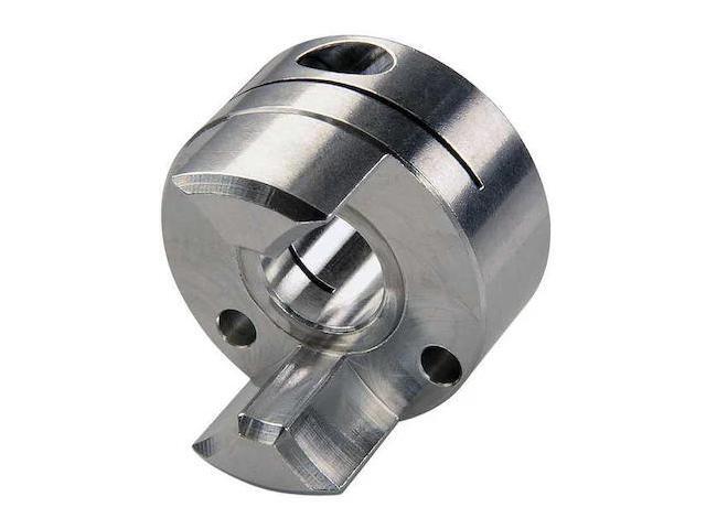 RULAND JC21-8-A Curved Jaw Coupling Hub,1/2',Aluminum
