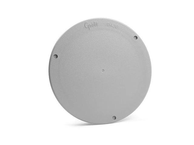 GROTE 94380-4 GREY 4' SNAP IN HOLE COVER WITH GASKET,PK2