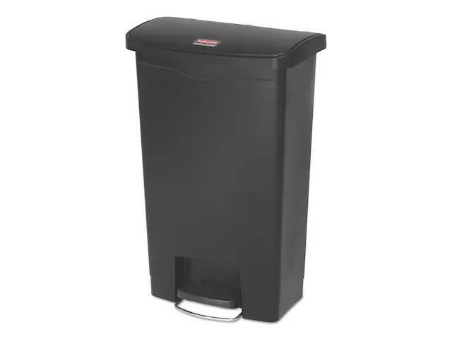 Rubbermaid Commercial Slim Jim Resin Step-On Container Front Step Style 13 gal