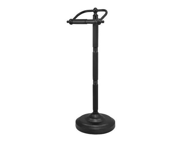 Kingston Brass CC2100 Georgian Freestanding Toilet Paper Holder, Matte Black