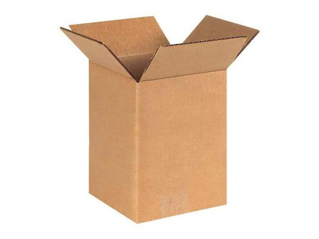 PARTNERS BRAND 558 Corrugated Boxes, 5' x 5' x 8', Kraft, 25/Bundle