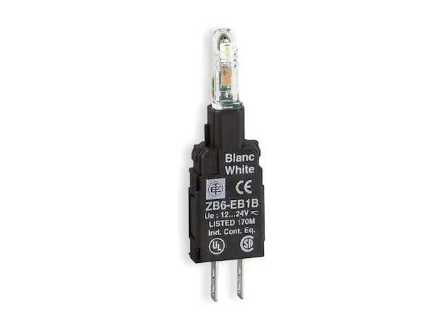 SCHNEIDER ELECTRIC ZB6EB5B Lamp Module, 16 mm, (+ -)PL, Yellow
