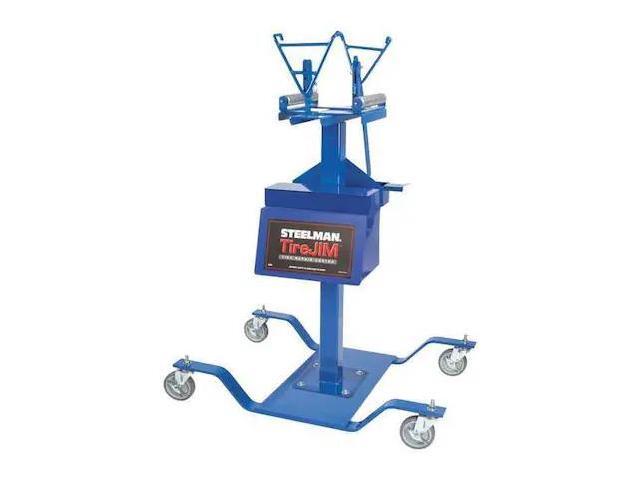 STEELMAN 97743 Tire Jim,Roller Head Assembly,Blue
