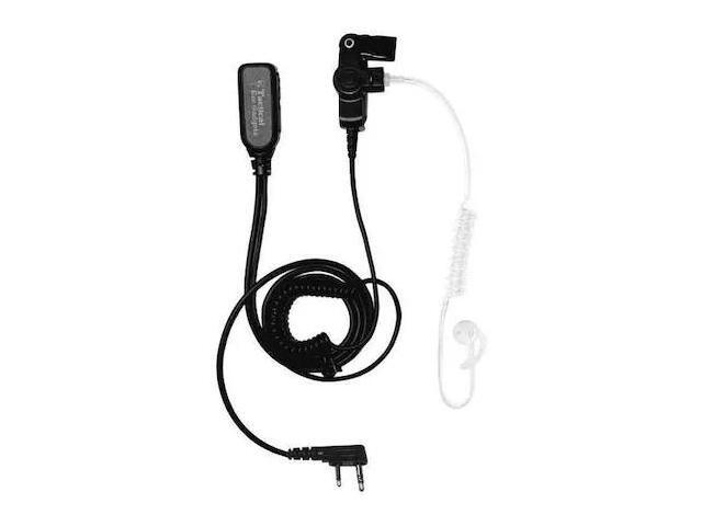EARPHONE CONNECTION EP1301 Long Tube Lapel Microphone,Black
