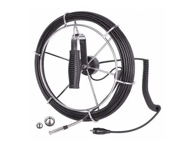 REED INSTRUMENTS R8500-20M Camera on 65.6 ft. Cable Reel,9.8mm