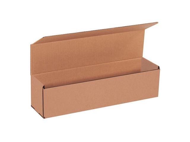 PARTNERS BRAND M1644K Corrugated Mailers, 16 x 4 x 4, Kraft, 50/Bundle