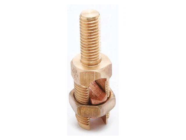 BURNDY K2C23 Copper Cable to Post/Flat,10 sol