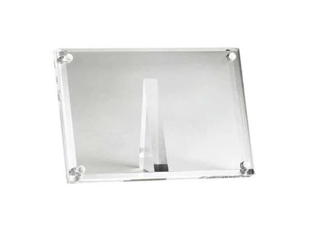 TABLECRAFT A362 Card Holder, Rectangle, 4x1-1/4x2-1/2