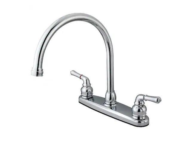 Kingston Brass KB790 Kitchen, Faucet, Polished Chrome