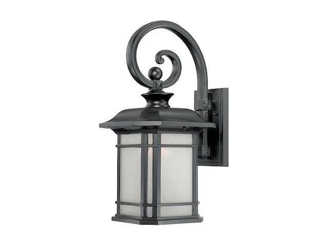 ACCLAIM LIGHTING 8112BK Wall Light,Matte Black,1-Light