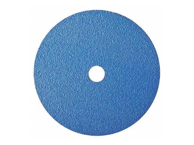 ZORO SELECT 78072775359 Fiber Disc,7',7/8' Hole Mount,Blue,PK25