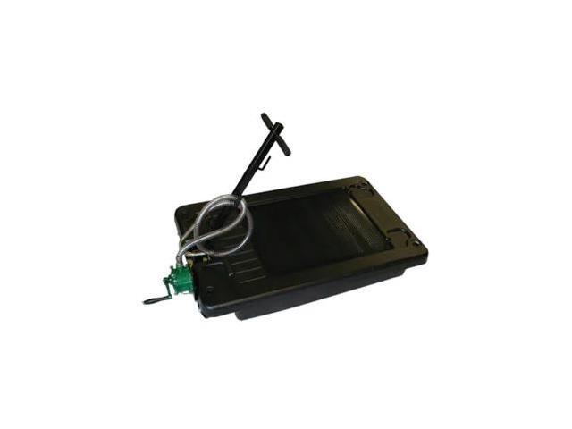 AMERICAN FORGE & FOUNDRY 8879 Low Profile Antifreeze Drain, Aluminum Rotary