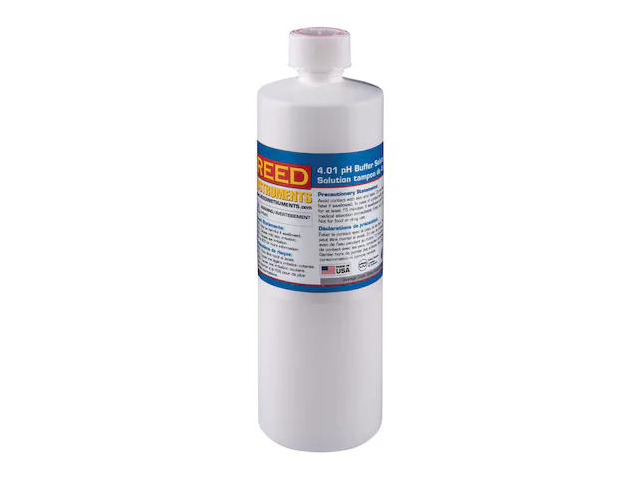 REED INSTRUMENTS R1404 4.01pH Buffer Solution, 16.9oz