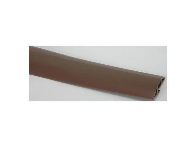 POWER FIRST 4CEK2 Cable Protector, 3/4 in H, 25 ft L, 3 in W, 1 Channel, PVC,