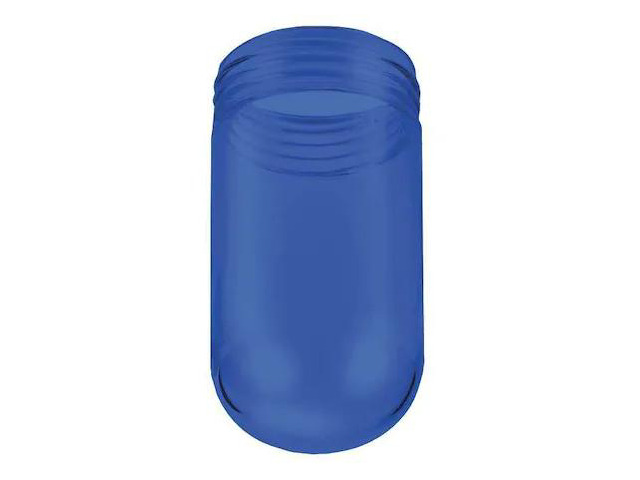 HUBBELL KILLARK VBGP-100 Glass Globe,Tempered Blue