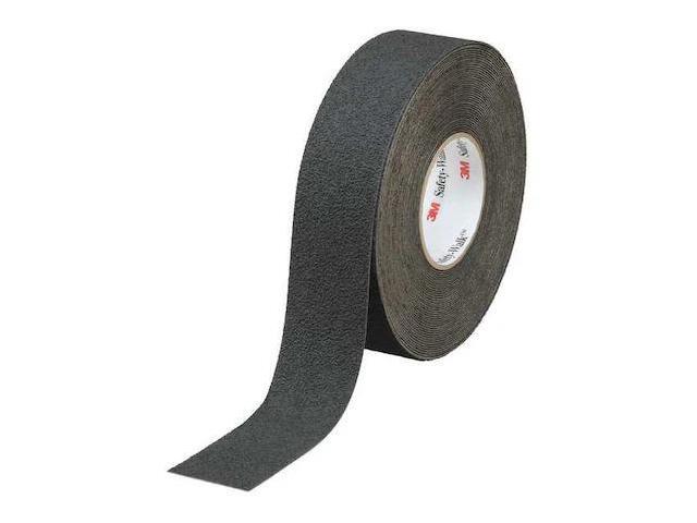 3M 310-1X60 Anti-Slip Tape, Synthetic Rubber, Non-Abrasive, 45 mil Thickness, 1