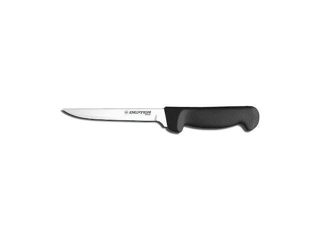 DEXTER RUSSELL 31617B Boning Knife,6 In,Narrow,Black