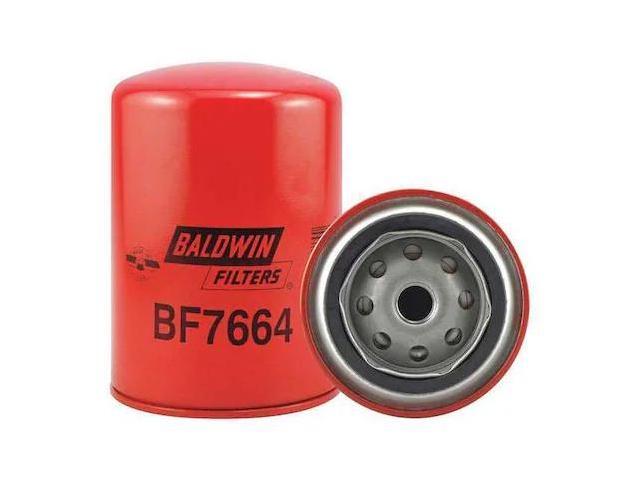 BALDWIN FILTERS BF7664 Fuel Filter,5-3/8 x 3-11/16 x 5-3/8 In