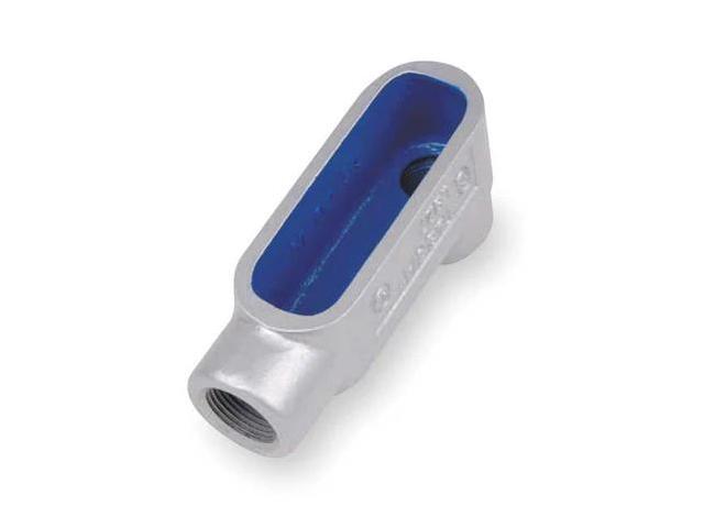 ABB LB47 Conduit Outlet Body,Iron,Trd Sz 1 1/4in