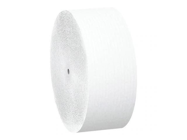 SCOTT TTCL1JT Coreless Toilet Tissue, 1 Ply, Continuous Roll, PK12