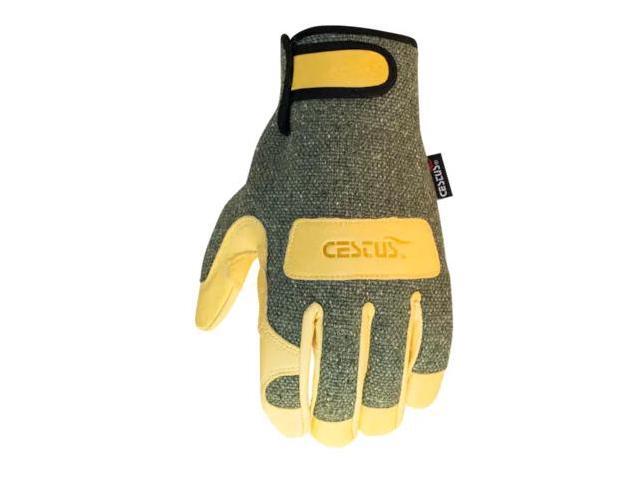 CESTUS 7056 L Work Gloves, WeldTech 1600C #7056 PR