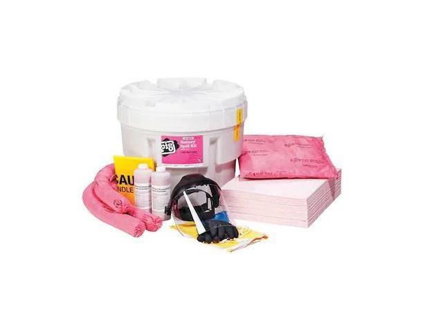 PIG KIT352 PIG Spill Kit, Chem/Hazmat, White