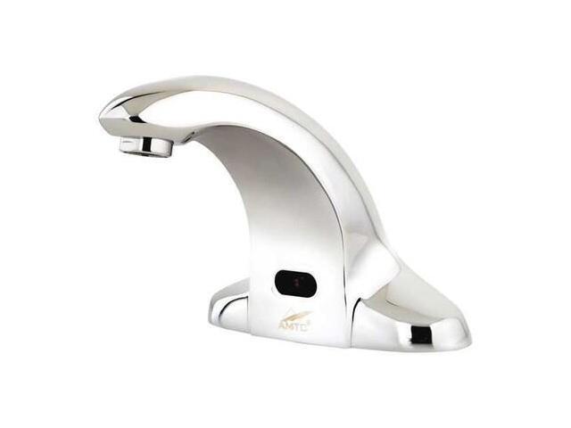 AMTC VALVE AEF-301 Sensor Single Hole Mount, 1 Hole Mid Arc Bathroom Faucet