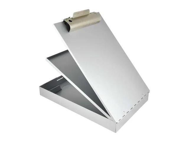 SAUNDERS 21018 8-1/2' x 14' Clipboard 1', Silver
