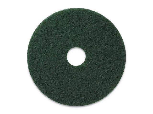 AMERICO 400317 Scrubbing Pads, 17 Diameter, Green, PK5