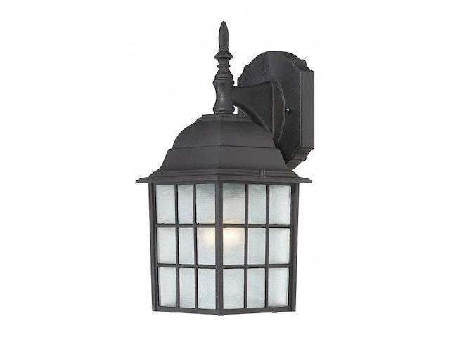 NUVO 60-3482 Adams 1-Light 14 in. Outdoor Wall with Frosted Glass
