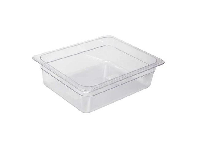 CRESTWARE FP28 Food Pan,Polycarbonate,Half,12-3/4 In