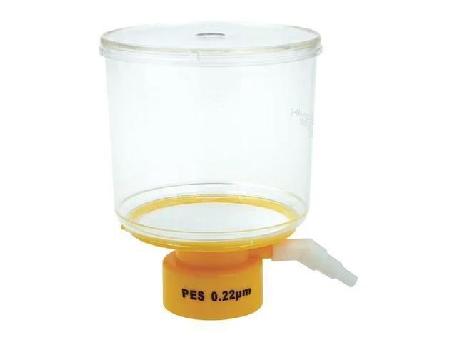 ZORO SELECT 11L840 500mL Bottle Top Filter, 0.22um, 75mm, PK24