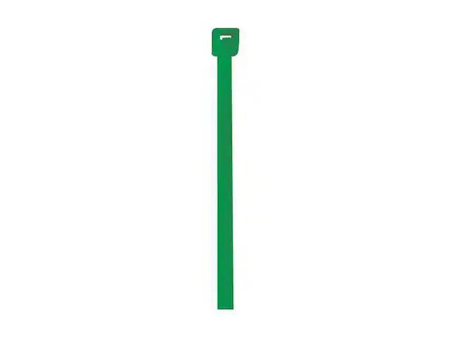 PARTNERS BRAND CT422A 4' L, Green Cable Tie, PK 1000