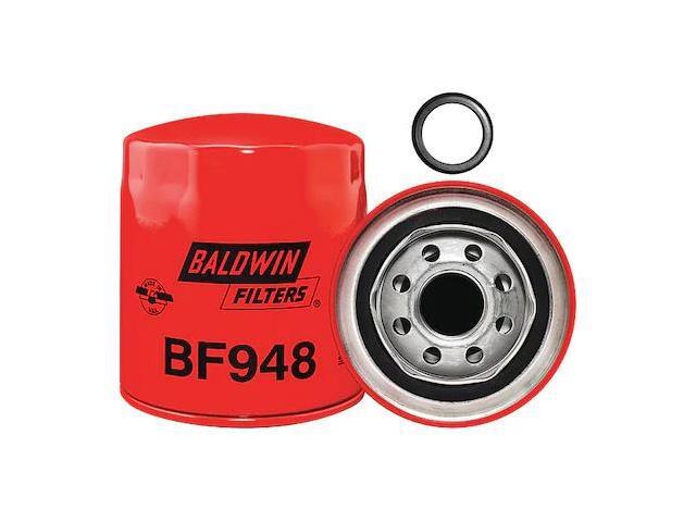 BALDWIN FILTERS BF948 Fuel Filter,4-3/8 x 3-25/32 x 4-3/8 In