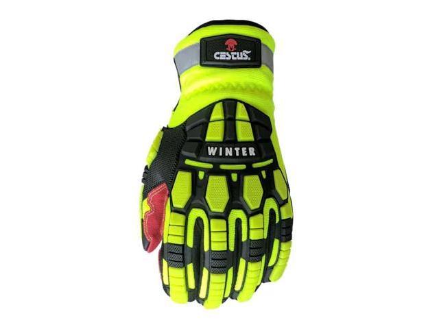 CESTUS 5207-3XL ANSI Cut A9 Winter Impact Gloves, Waterproof, Insulated, 3XL