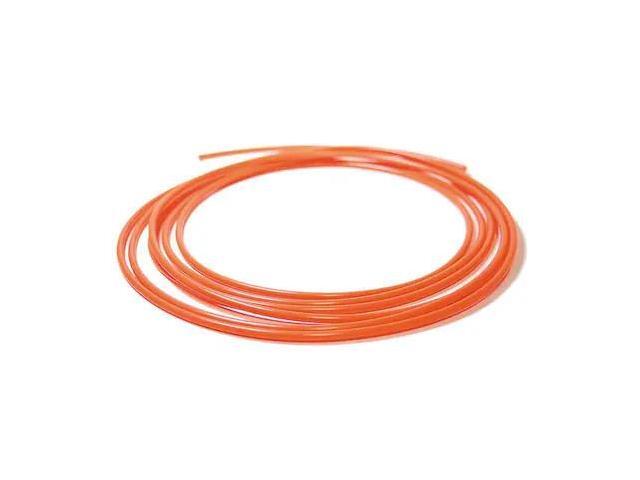 ACORN CONTROLS 2152-010-199 Orange PE Tubing, 1/8' O. D. x 10 Ft.