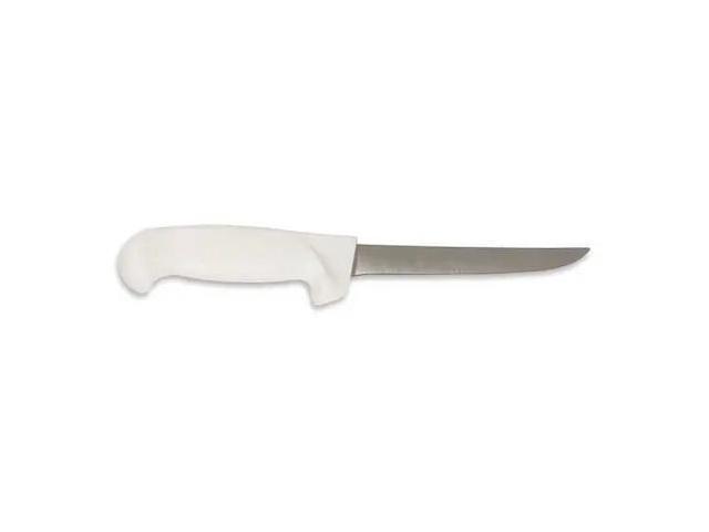 CRESTWARE KN40 Boning Knife,Straight,6 in. L,White