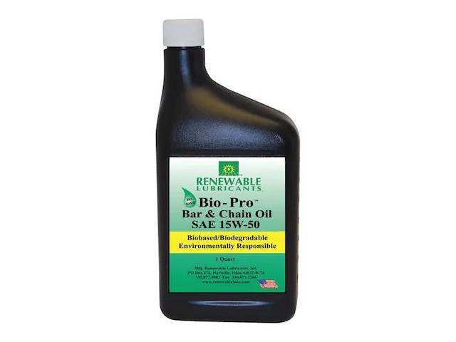Chainsaw Lubricant, Jug, Vegetable Oil, No Additives, Not Rated