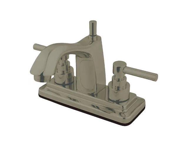 Kingston Brass KS8648EL Lavatory, Faucet, Satin Nickel
